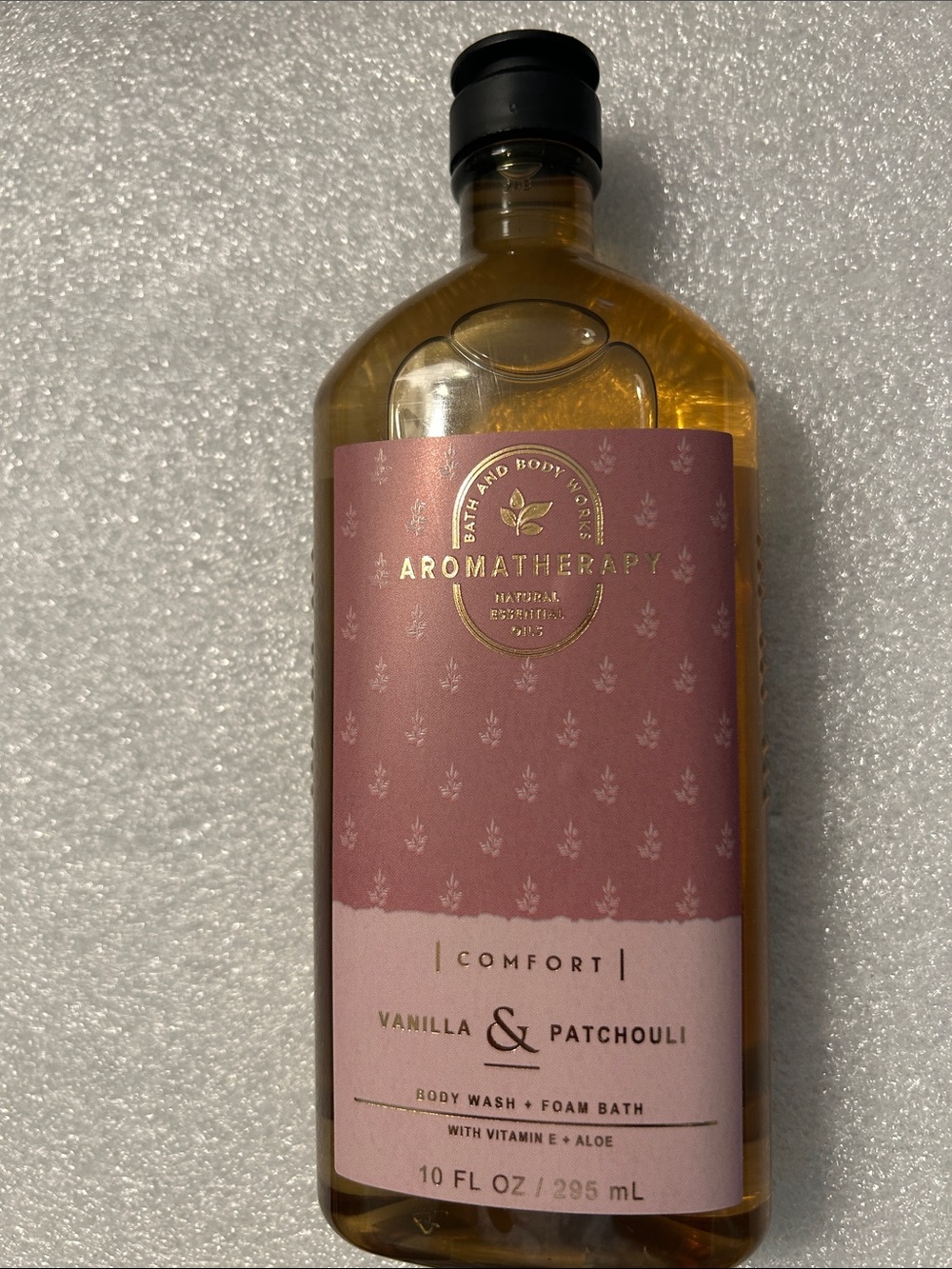 Bath & Body Works Aromatherapy Comfort Vanilla & Patchouli Body Wash - Pink